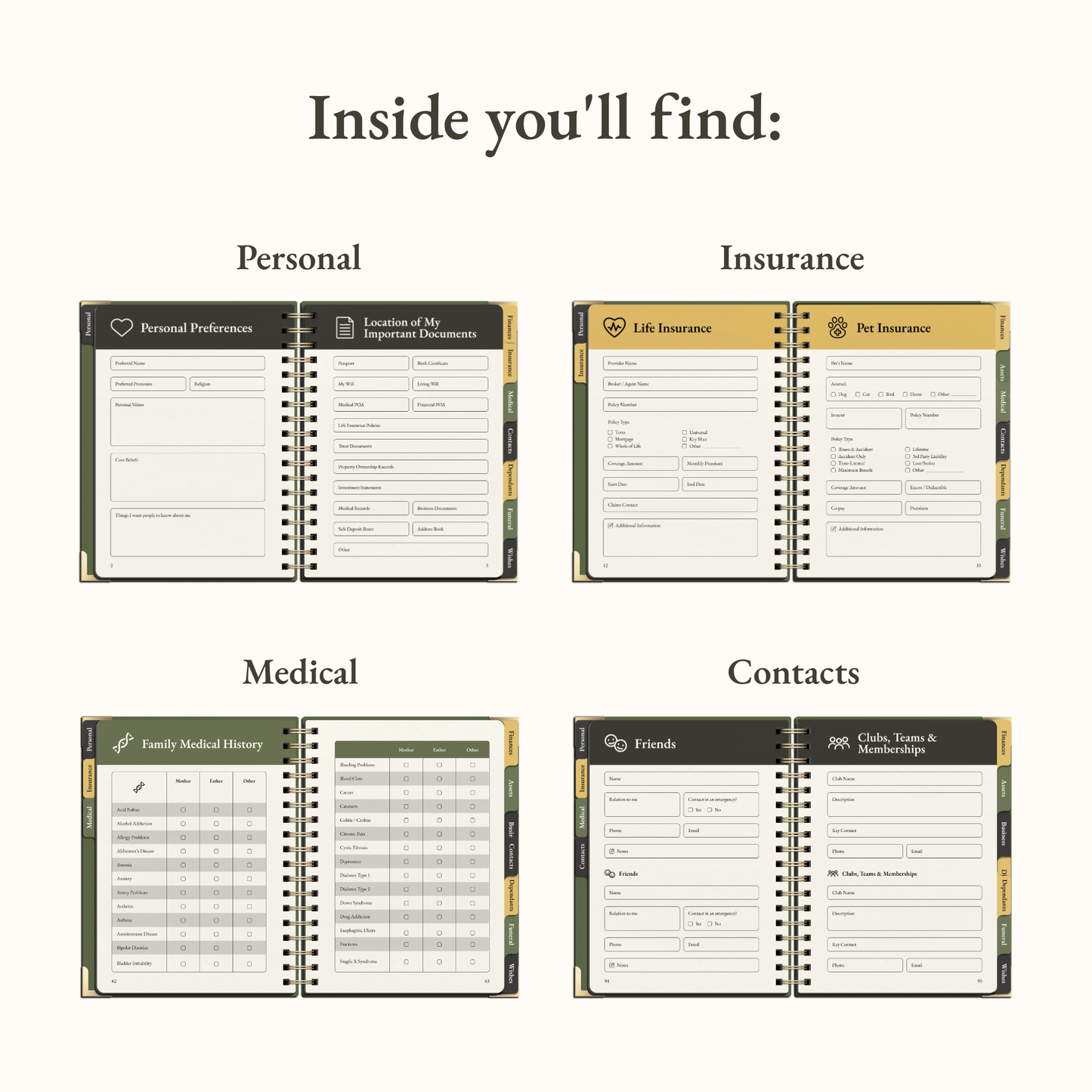 End of Life Planner & Survivor's Guide