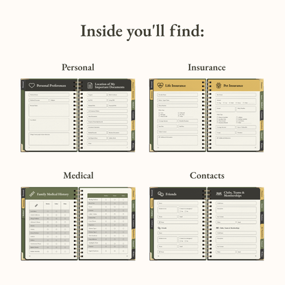 End of Life Planner & Survivor's Guide